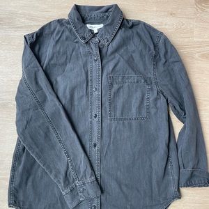 Madewell Denim Oversize Ex-Boyfriend Shirt